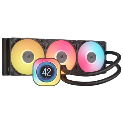 CORSAIR ICUE LINK TITAN 360 RX LCD LIQUID COOLER (6Y WARRANTY)