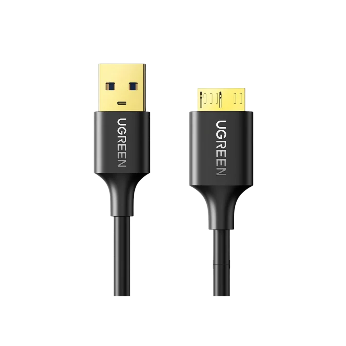 UGREEN US130-10840 USB-A 3.0 MALE TO MICRO USB 3.0 MALE CABLE 0.5M (6M WARRANTY) - Image 2