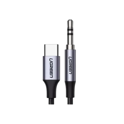 UGREEN 20192 USB-C MALE TO 3.5MM MALE AUDIO CABLE WITH CHIP 1M (6M WARRANTY)