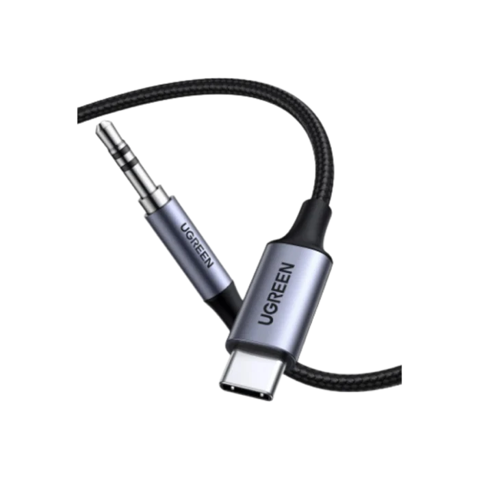 UGREEN 20192 USB-C MALE TO 3.5MM MALE AUDIO CABLE WITH CHIP 1M (6M WARRANTY) - Image 2