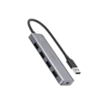 UGREEN CM219 / 50985 4 PORT USB3.0 HUB WITH USB-C POWER SUPPLY (6M WARRANTY)