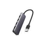 UGREEN CM219 / 50985 4 PORT USB3.0 HUB WITH USB-C POWER SUPPLY (6M WARRANTY) - Image 2
