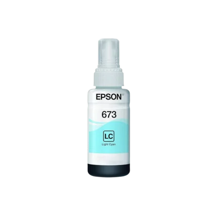 EPSON 673 INK BOTTLE (LIGHT CYAN)