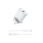 WIWU WI-G006 ESSEN FAST CHARGER+CABLE COMBO (6M WARRANTY) - Image 2