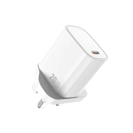 WIWU WI-G007 ESSEN20W C-IP FAST CHARGER+CABLE COMBO (6M WARRANTY)