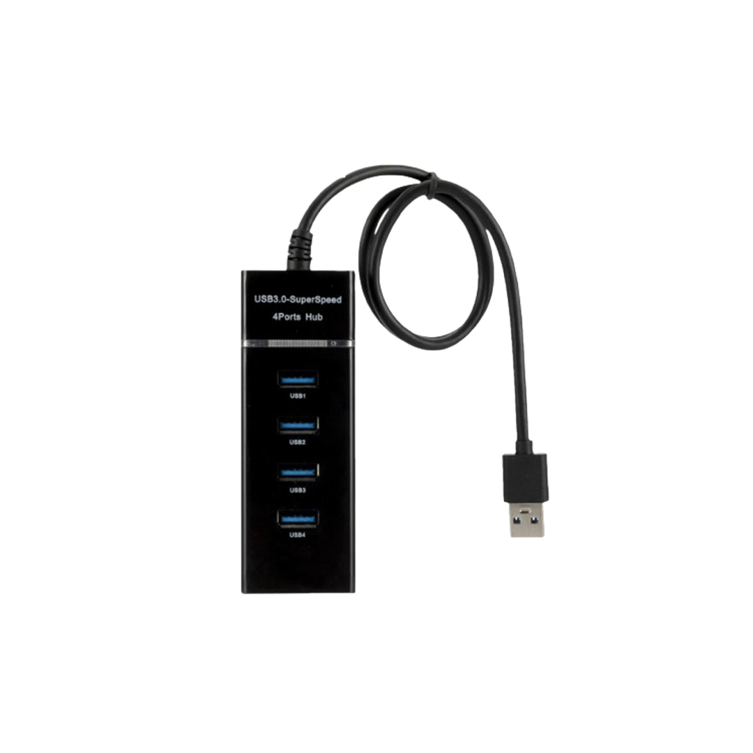 90 3.0 4 PORT USB HUB (3M WARRANTY) - Image 1