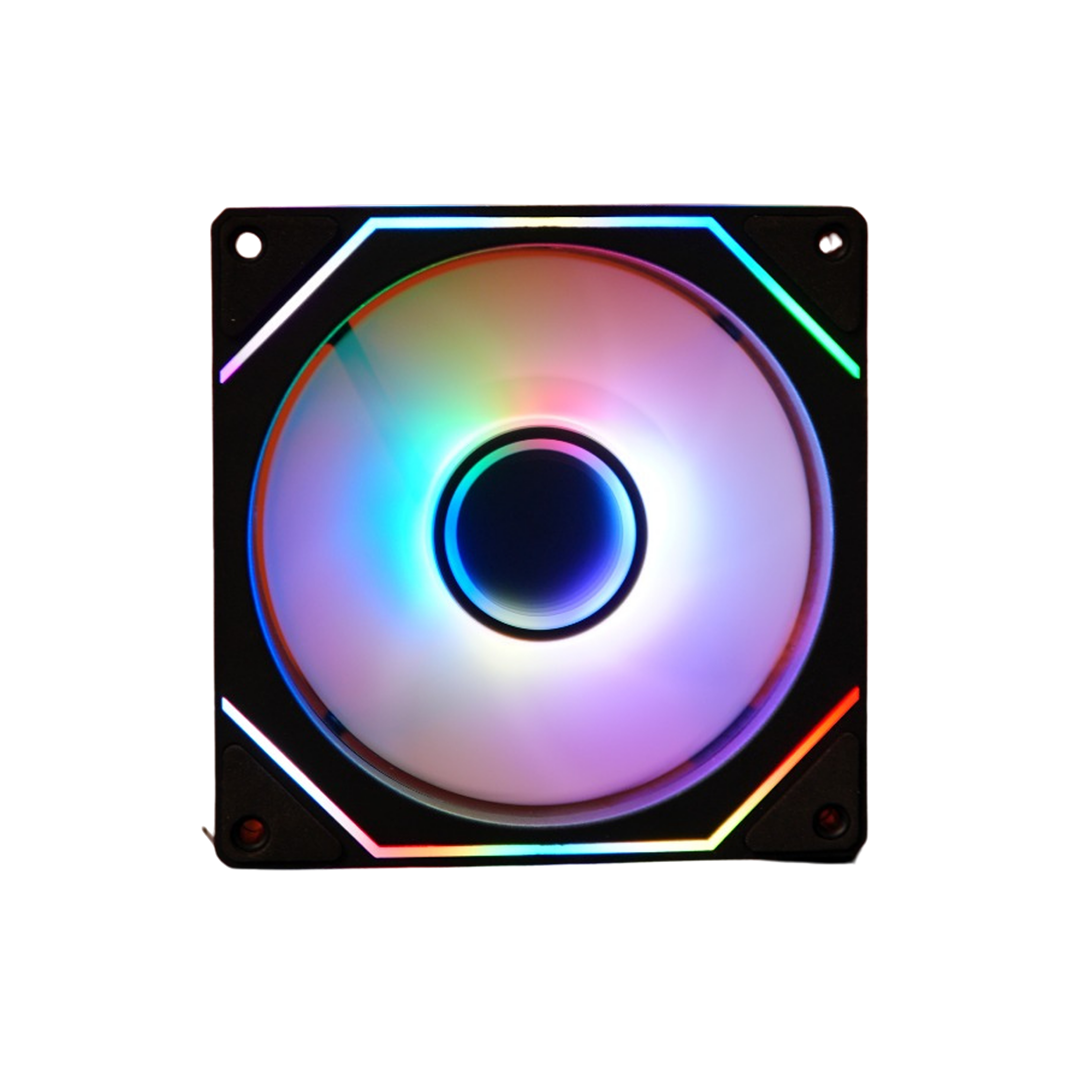 165 LOVINGCOOL SERIES (5112) 120MM ARGB CASE FAN (REVERSE FAN) - Image 1