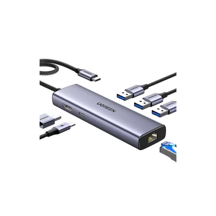 UGREEN CM512/15598 USB-C MULTIFUNCTION ADAPTER (1Y WARRANTY) - Image 2