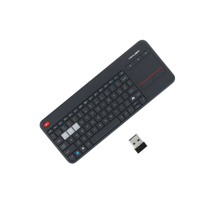 MIKUSO KB-BW06 WIRELESS KEYBOARD(WIRELESS+BLUTOOTH+TOUCH PAD) (6M WARRANTY) - Image 2