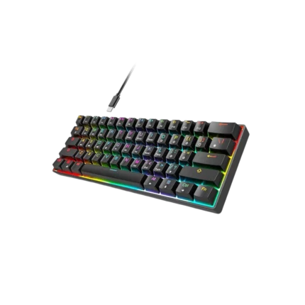 MIKUSO XK-61 SPECTRA MECHANICAL KEYBOARD(RED SWICH) (6M WARRANTY)
