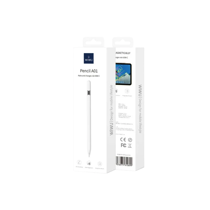 WIWU P339 PICASSO ACTIVE STYLUS PEN (WHITE) - Image 2