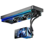 JUNGLE LEOPARD PRO FLOW 360 5.5 SCREEN - BLACK CPU LIQUID COOLER