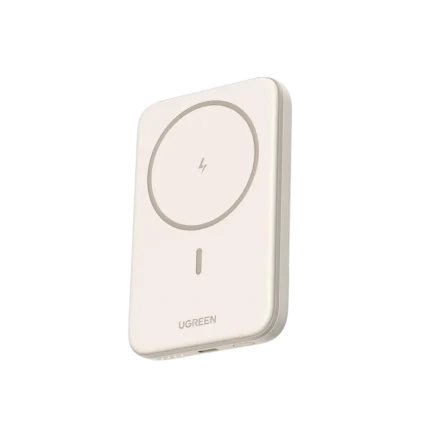 UGREEN PB561 – 25208 10000MAH 20W MAGNETIC WIRELESS POWER BANK WHITE