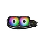 GAMDIAS AURA GL240 LITE AGRB BLACK BLACK CPU LIQUID COOLER